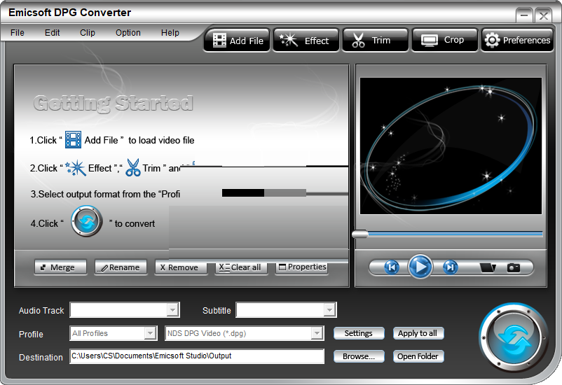 Emicsoft DPG Converter