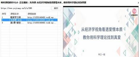 唯库课程解析