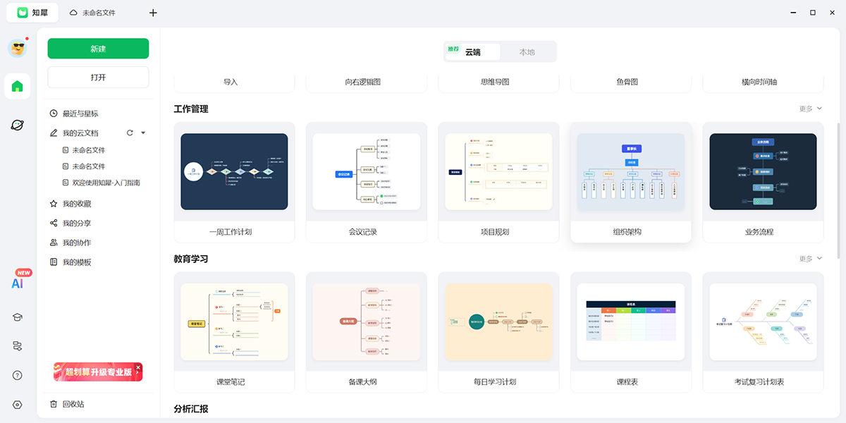 知犀思维导图